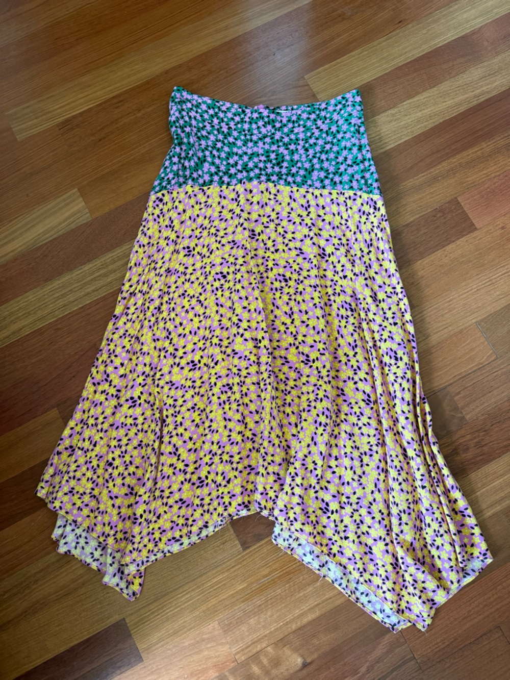 Top shop Floral Midi Skirt